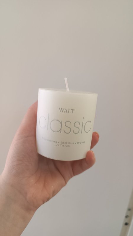 شمع اسطواني كلاسيك  7.5 سم