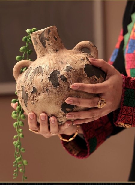 فازة مرقط باب رفيع